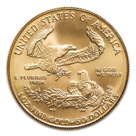 one ounce gold american eagle coin